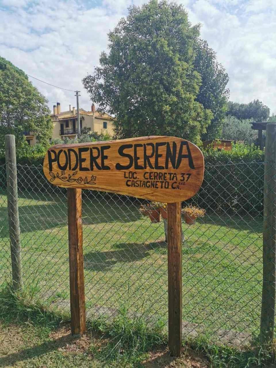 Podere Serena Castagneto Carducci Exterior foto